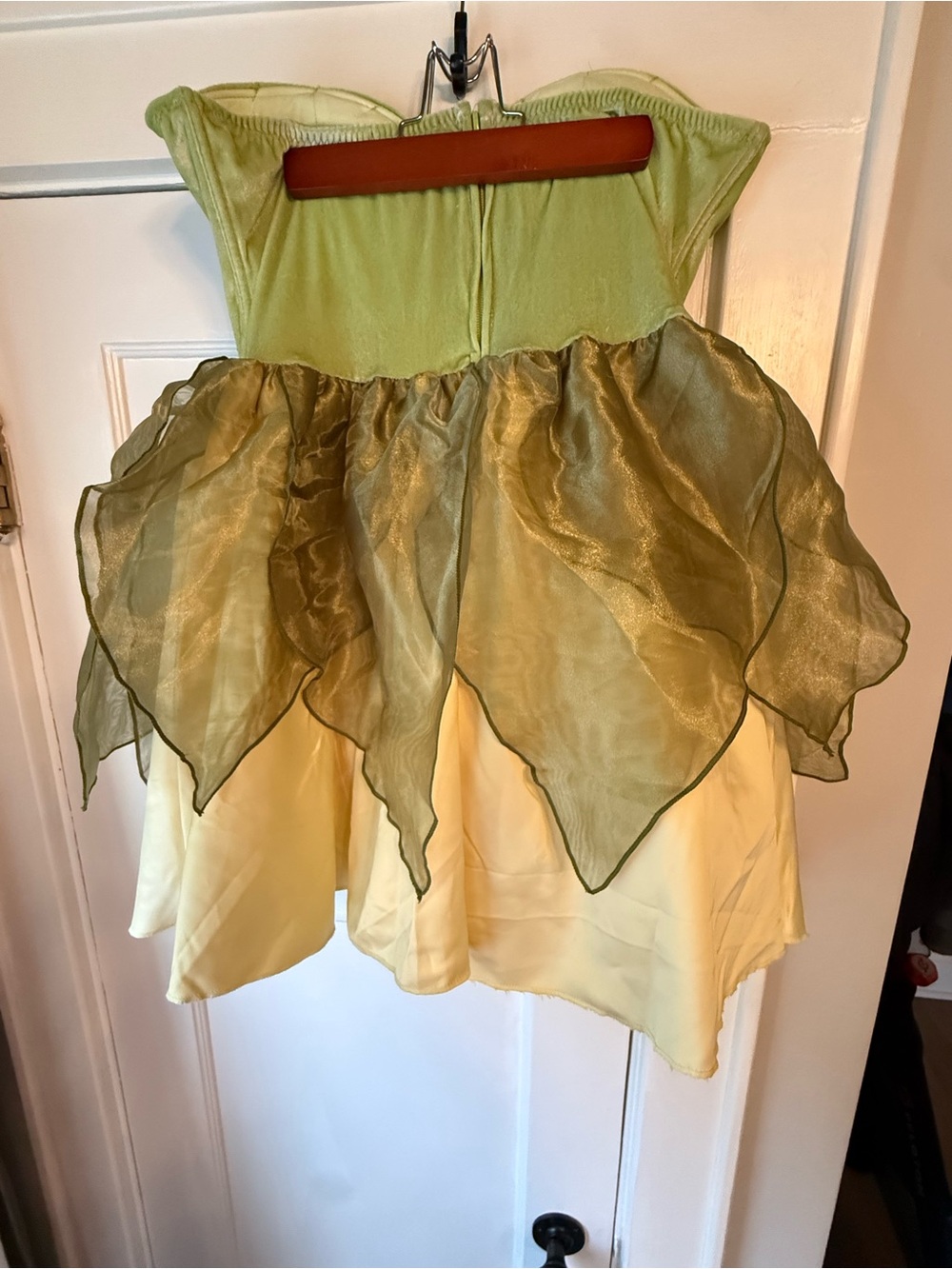 Dolls Kill Trickz N’ Treatz Green Princess Dress Tiana Tinkerbell Inspired SizeM - Picture 7 of 9